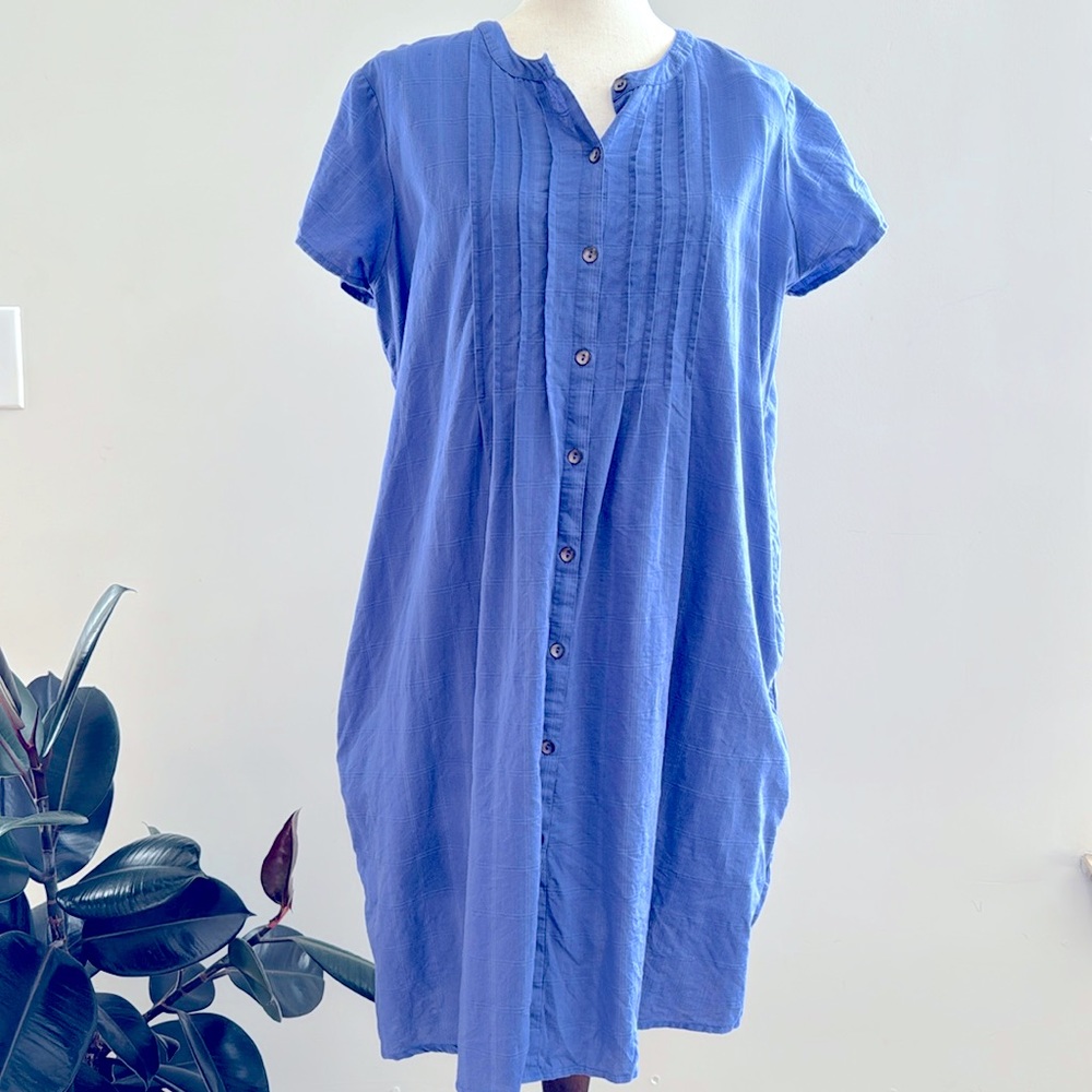 Gudrun Sjoden Sz M Linen/Cotton Dress